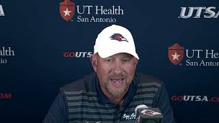 Jeff Traylor Weekly Press Conference: UIW