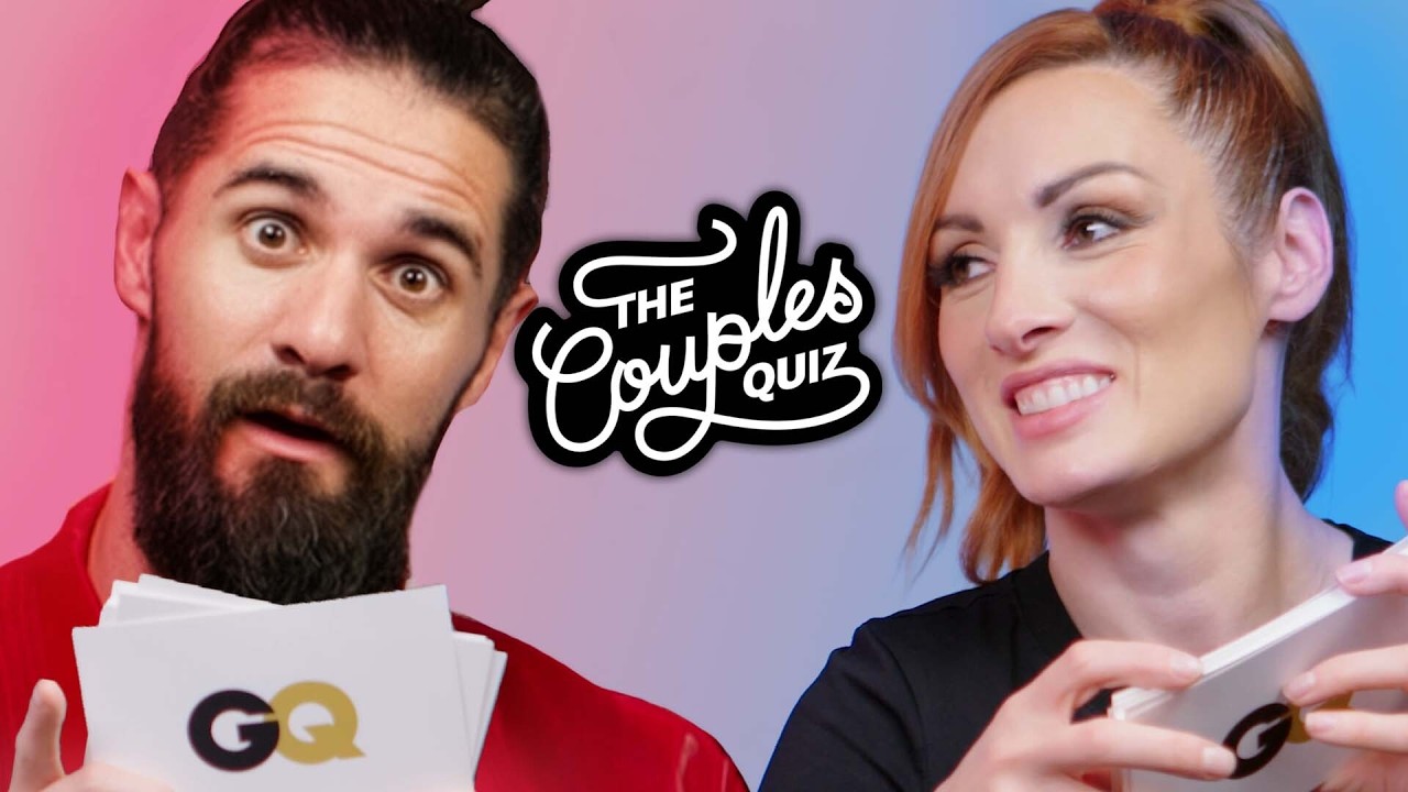 WWE Superstars Seth Rollins & Becky Lynch Take a Couples Quiz