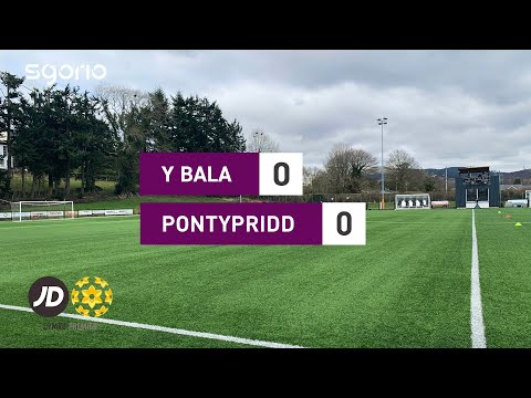 Bala Town Pontypridd Goals And Highlights