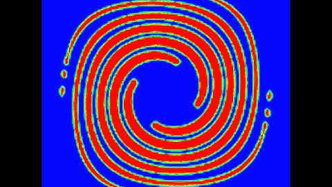 Advection Test using VOF (Volume of Fluid) Method