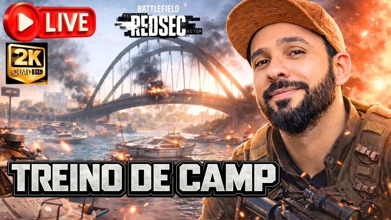 LIVE - TIME VEM FORTE HOJE NO BATTLEFIELD 6 REDSEC ( DÊ FORÇA !MEMBRO !PIX )