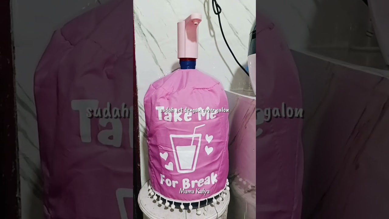 cover Kulkas set galon 