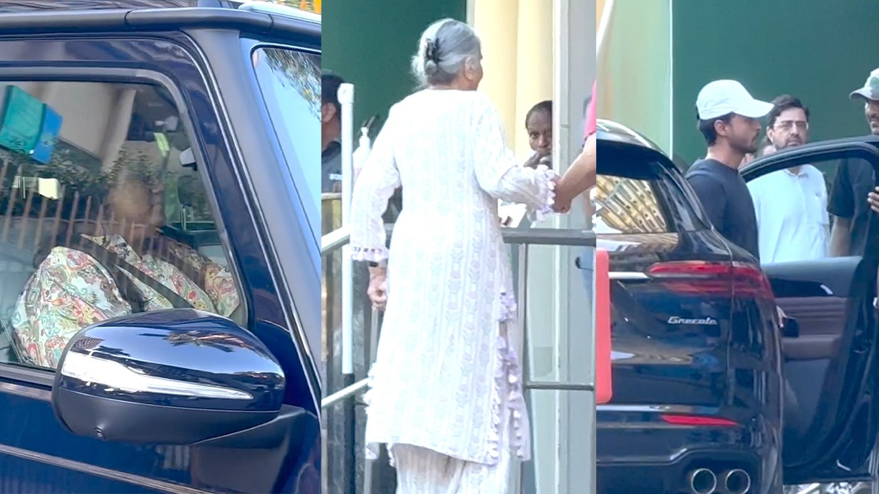 Arpita Khan, Aayush Sharma, Sushila Charak Visit Lilavati Hospital To See Salim Khan's Health.