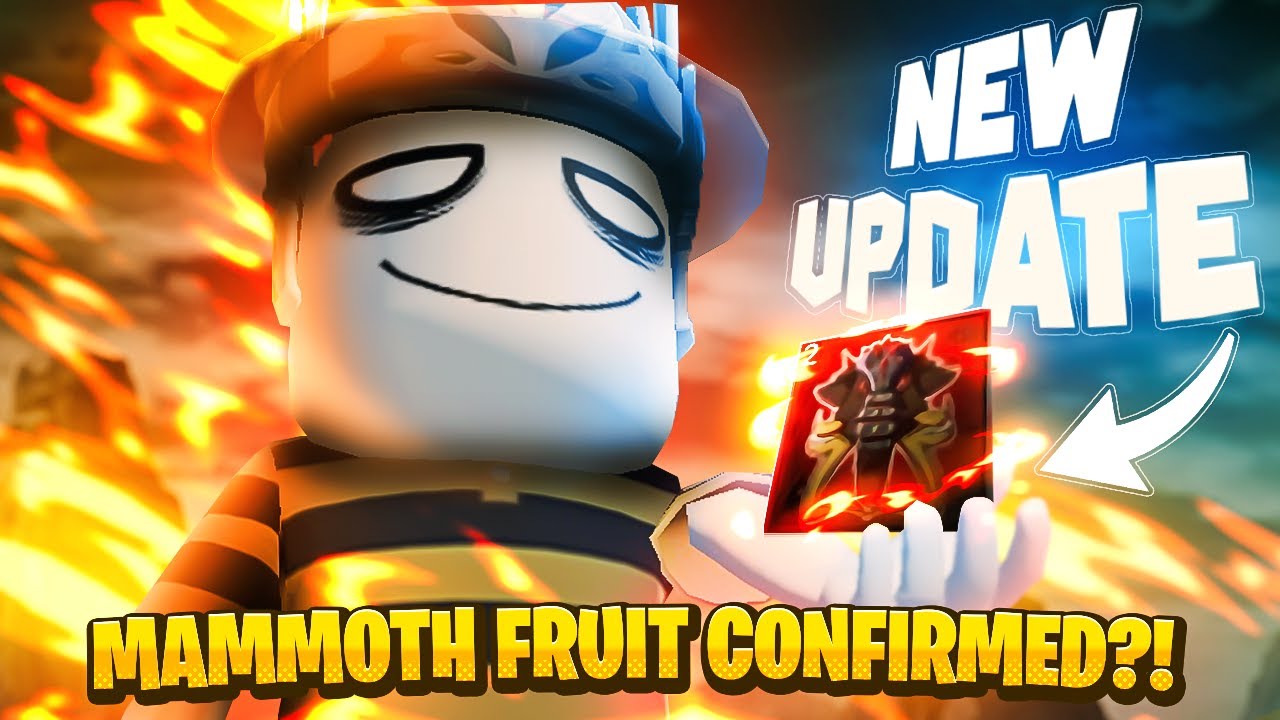 I DREW the *MAMMOTH FRUIT* on Roblox #BloxFruits #Roblox