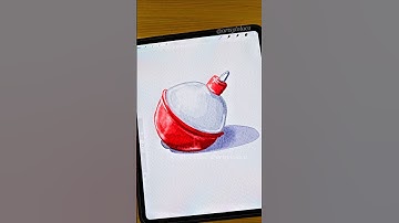 Simple Fish Bobber 🎣 #procreate #shorts #art #watercolor