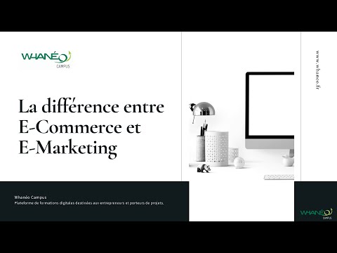 Quelle est la différence entre le Ecommerce et Emarketing ?