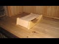 деревянная подушка для бани