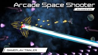Arcade Space Shooter: Survival Arena - Gameplay Trailer (Android Space Shooter Game) screenshot 1