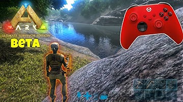 Testing out Xbox Controller in the ark Mobile Beta Ultimate Edition