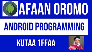 Android app dev't  Mobile application Kalaquu Kutaa 1ffaa screenshot 2