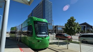 [4K] – Full Ride  Oklahoma City Streetcar's Downtown Loop (Right Side)