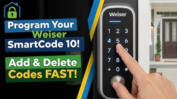 How to Program Weiser SmartCode 10 Door Lock – Step by Step Guide