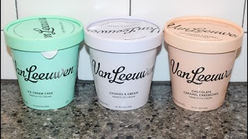 Van Leeuwen Ice Cream: Ice Cream Cake, Cookies & Cream and Chocolate Caramel Cheesecake Review