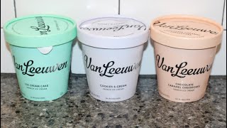 Van Leeuwen Ice Cream: Ice Cream Cake, Cookies & Cream and Chocolate Caramel Cheesecake Review