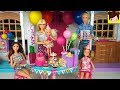 Barbie Fiesta de Cumpleaños Sorpresa Para Chelsea - Los Juguetes de Titi