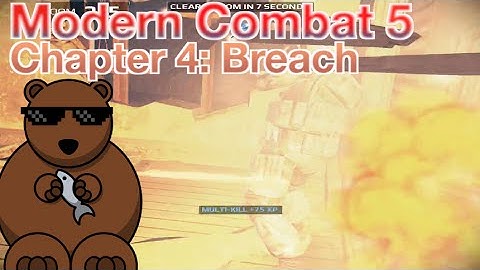 Modern Combat 5: Chapter 4 - Spec Ops: 05.Breach (3 Stars Walkthrough)