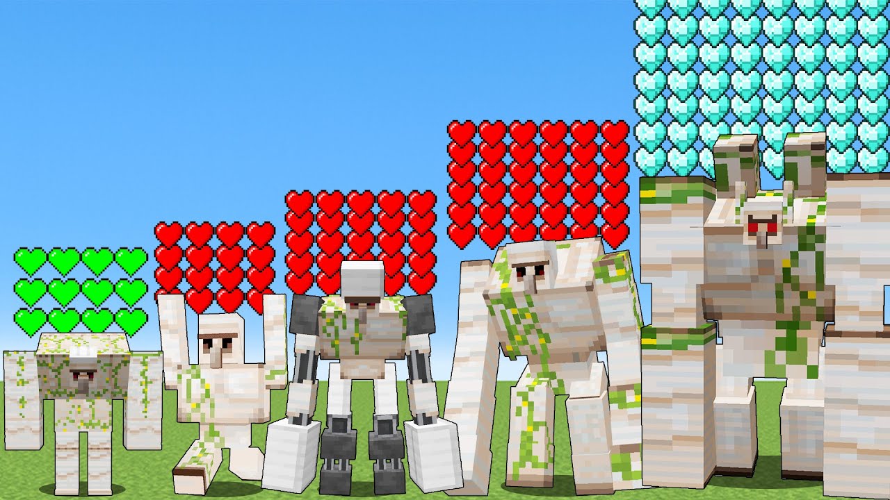 Which All New Golem Mob Is Truly Immortal in Minecraft?