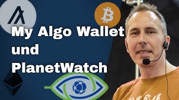 Mit My Algo Wallet eine PlanetWatch Type-3 Lizenz bezahlen
