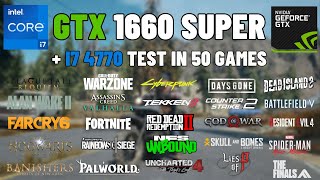 GTX 1660 SUPER 6GB - Test in 50 Games in Early 2024
