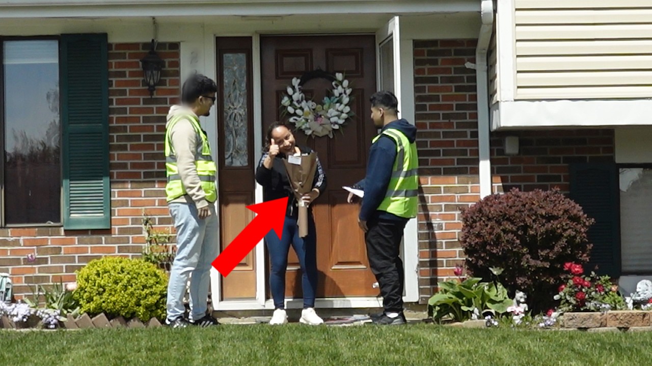 Delivering Flowers On Mothers Day!