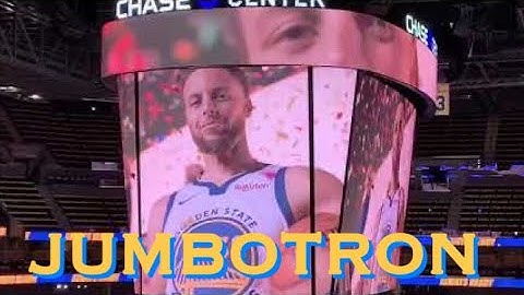 [HD] Warriors Jumbotron intro hype video