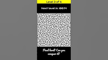 Can You Solve 4 Hard Maze Puzzles in 2 Minutes? 🧩🧠