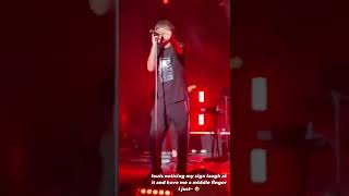 Louis Singing 7 In Jakarta Indonesia  louistomlinson