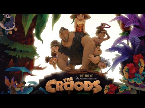 The Art of The Croods (Dreamworks) - Quick Flip Through Preview Artbook