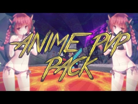 minecraft pack texture anime pvp