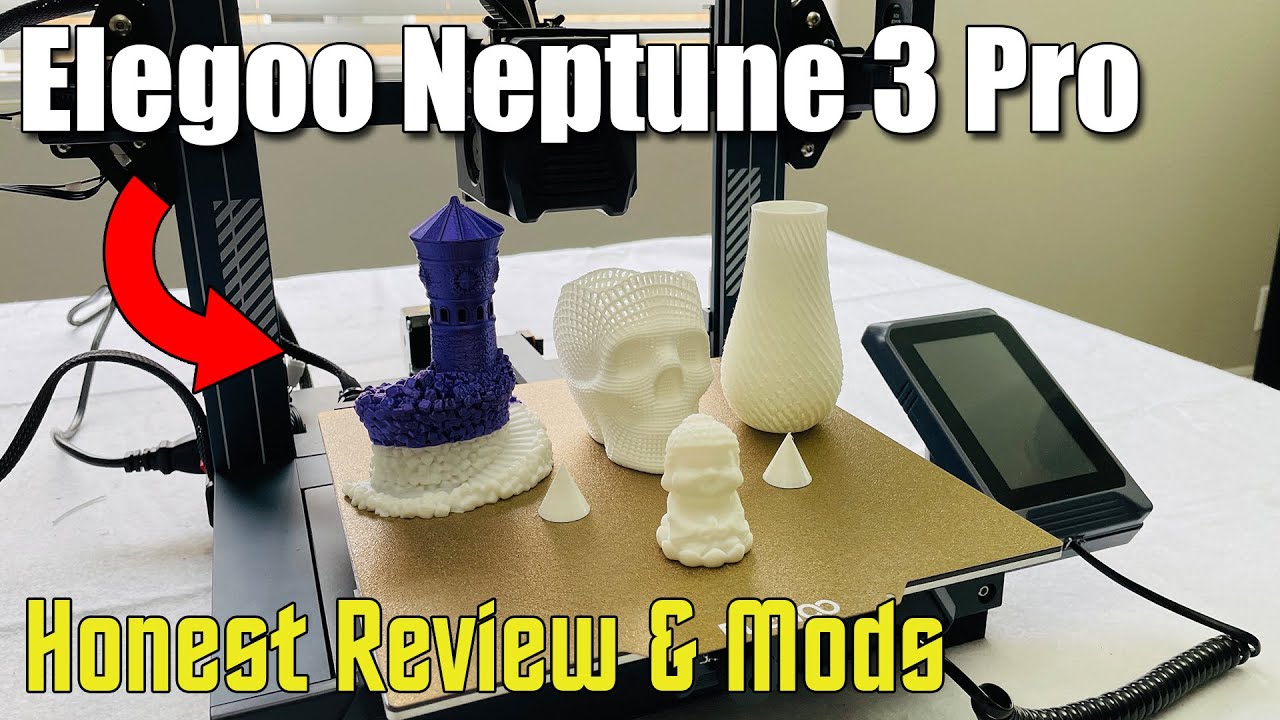 ELEGOO Neptune 3 Pro FDM 3D Printer3D Printer 2023 REVIEW - MacSources