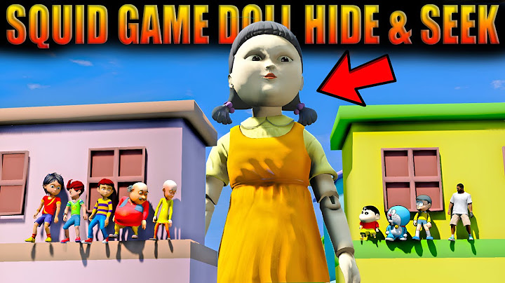 GTA V : Squid Game Doll Hide and Seek Franklin & Shinchan in GTA 5 in Telugu part-2
