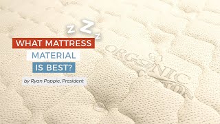 What's the Best Mattress Material for Your Body - A Consumer Guide