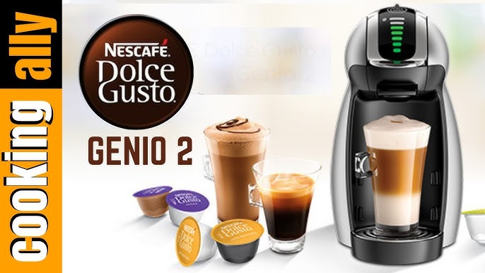 Cafetera Nescafé Dolce Gusto Genio 2, Café Expreso, Capuchin