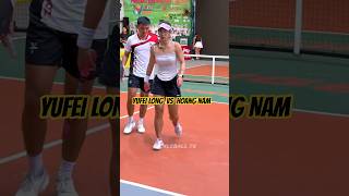 Yufei Long vs Ly Hoang Nam #pickleball