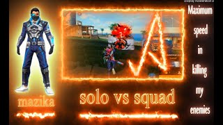 جلد فري فاير ..SOLO VS SQUAD