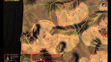 SupCom FA 1v1 ladder game ZLO_RD vs Rams on crag dunes