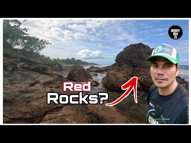 Discovering The Red Rocks Of San Miguel Dulag Leyte Philippines#rocks#viral #trending class=