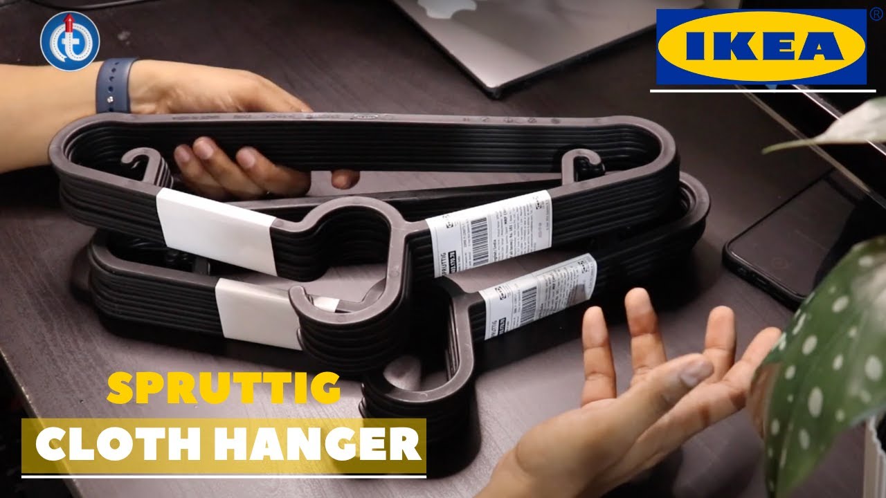 SPRUTTIG Hanger, black - IKEA