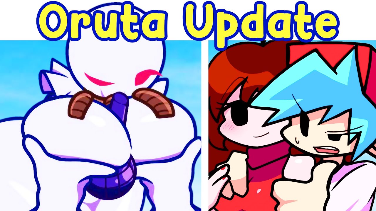 Fnf vs oruta new last update youtube