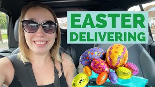 DELIVERING FAST FOOD ON EASTER! How much can I make?