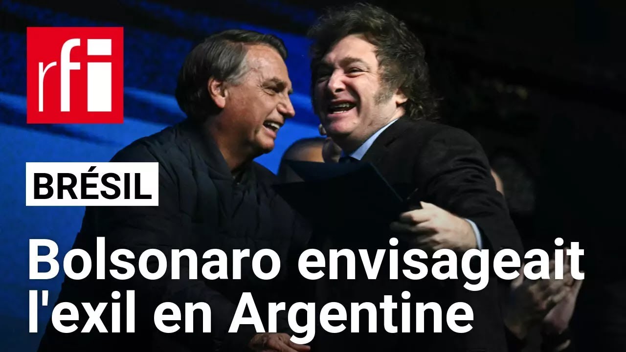 Exiller Brésil : Jair Bolsonaro envisageait bien de s'exiler en Argentine • RFI ...