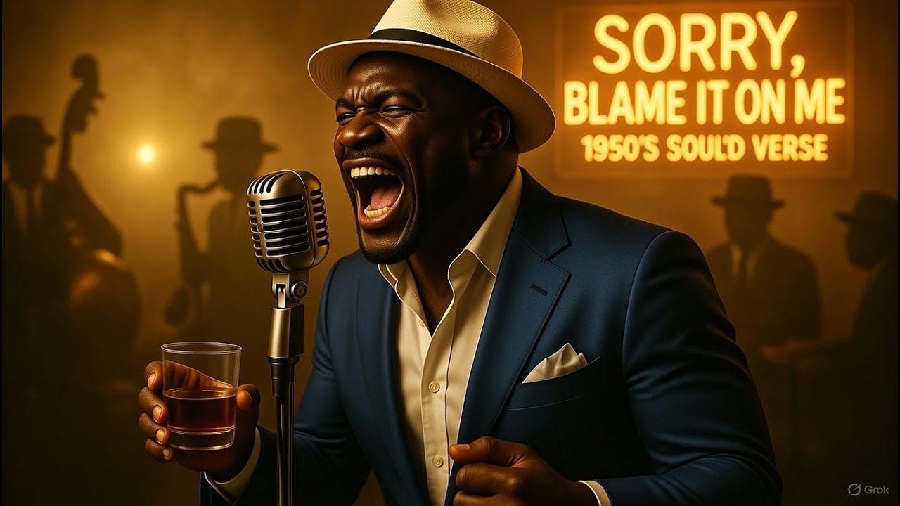 Akon – Sorry Blame It On Me | 1950's Vintage Soul Cover