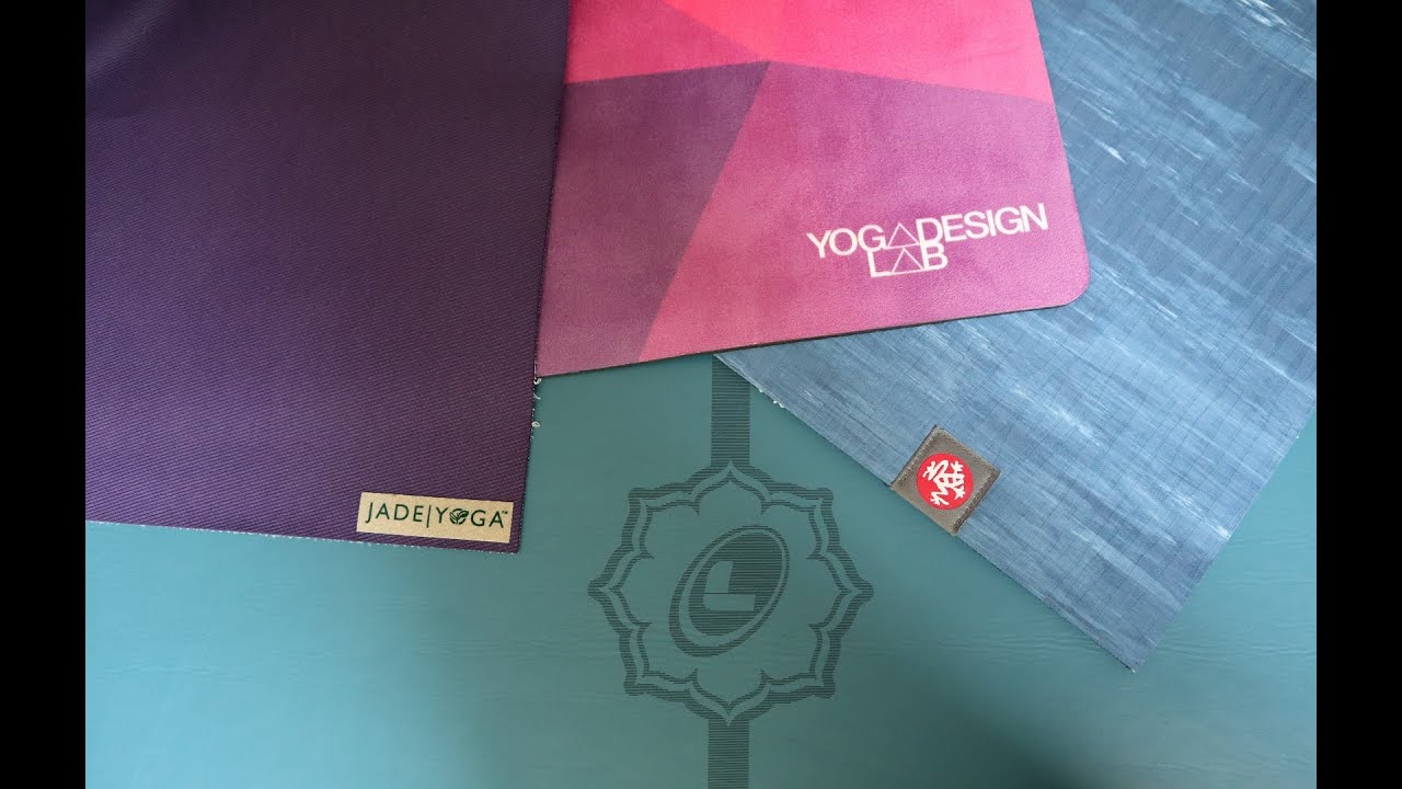 Yoga Mat Review = Jade, Manduka, Yoga Design Lab, Liforme YouTube