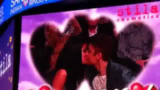 Justin bieber & selena gomez on kiss ...