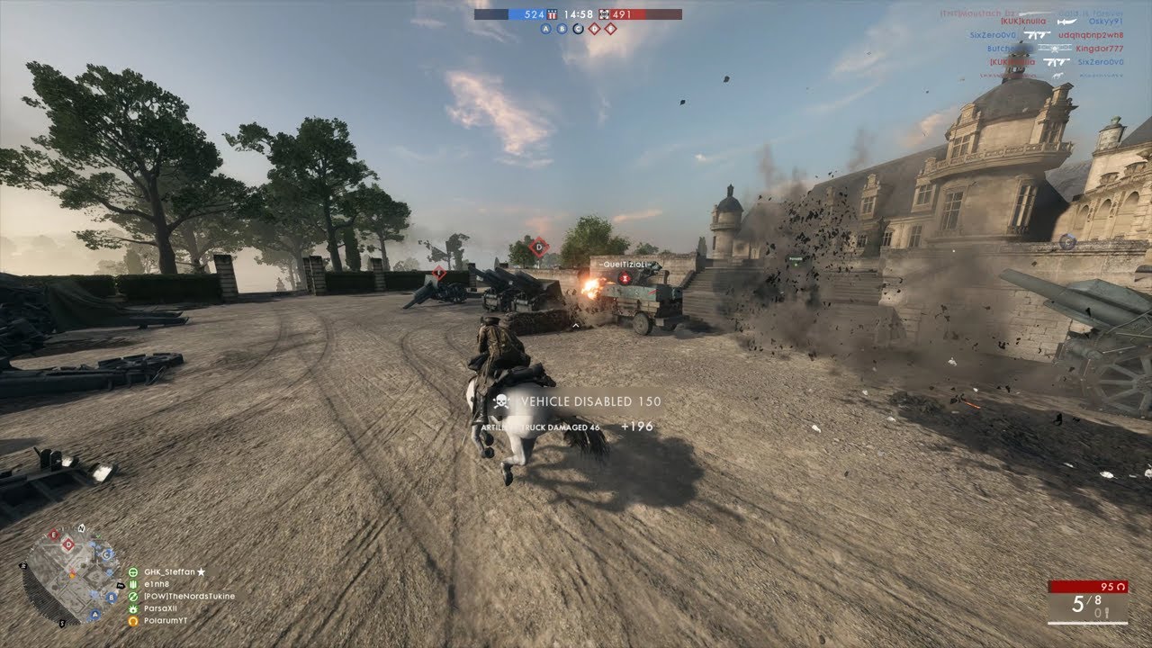 2 Tanks Down In 25 Seconds Battlefield 1 YouTube