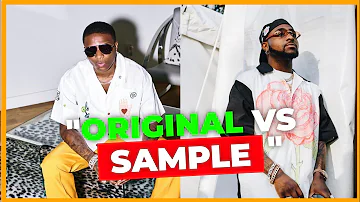 ORIGINAL SAMPLE VS SAMPLED SONGS ( 2022 ) PART 2 - Jack Harlow, Wizkid, Arrdee, Davido