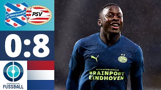 3 Tore in 4 Minuten! PSV glänzt & feiert Quasi-Meisterschaft | SC Heerenveen - PSV Eindhoven image