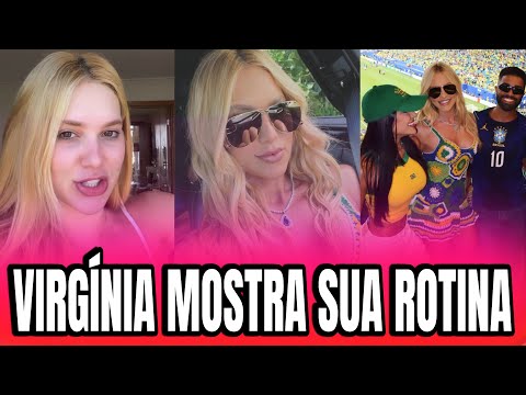 VIRGÍNIA MOSTRA SUA ROTINA EM NOVA YORK 