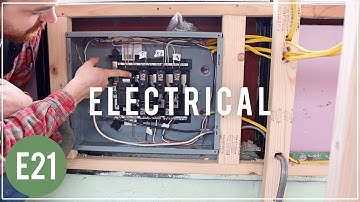 How To Run 110volt Electrical - Skoolie Bus Conversion - E21