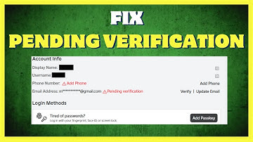 How to Fix Pending Verification on Roblox